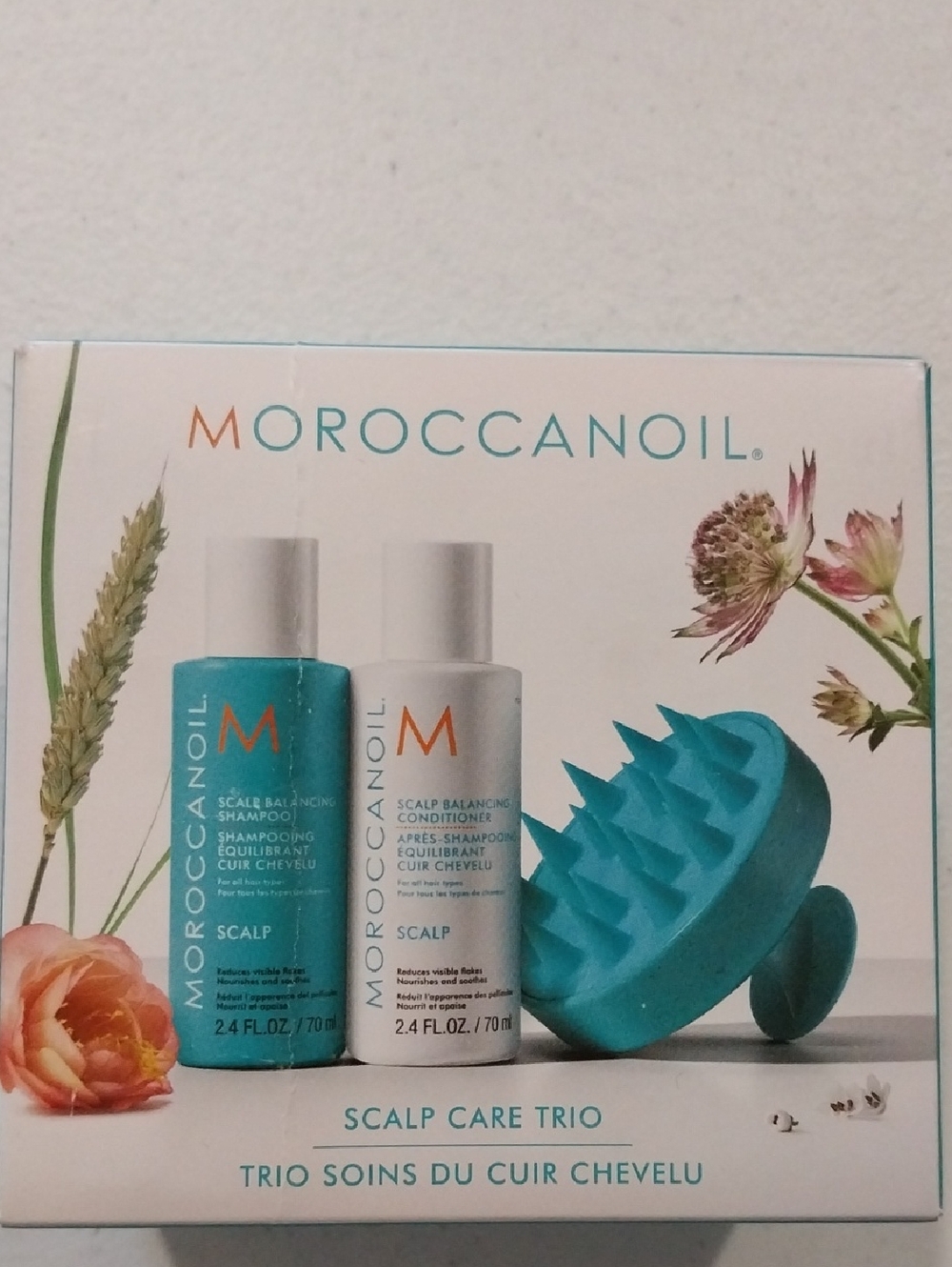 Moroccanoil Scalp Care Trio - Turquoise White
